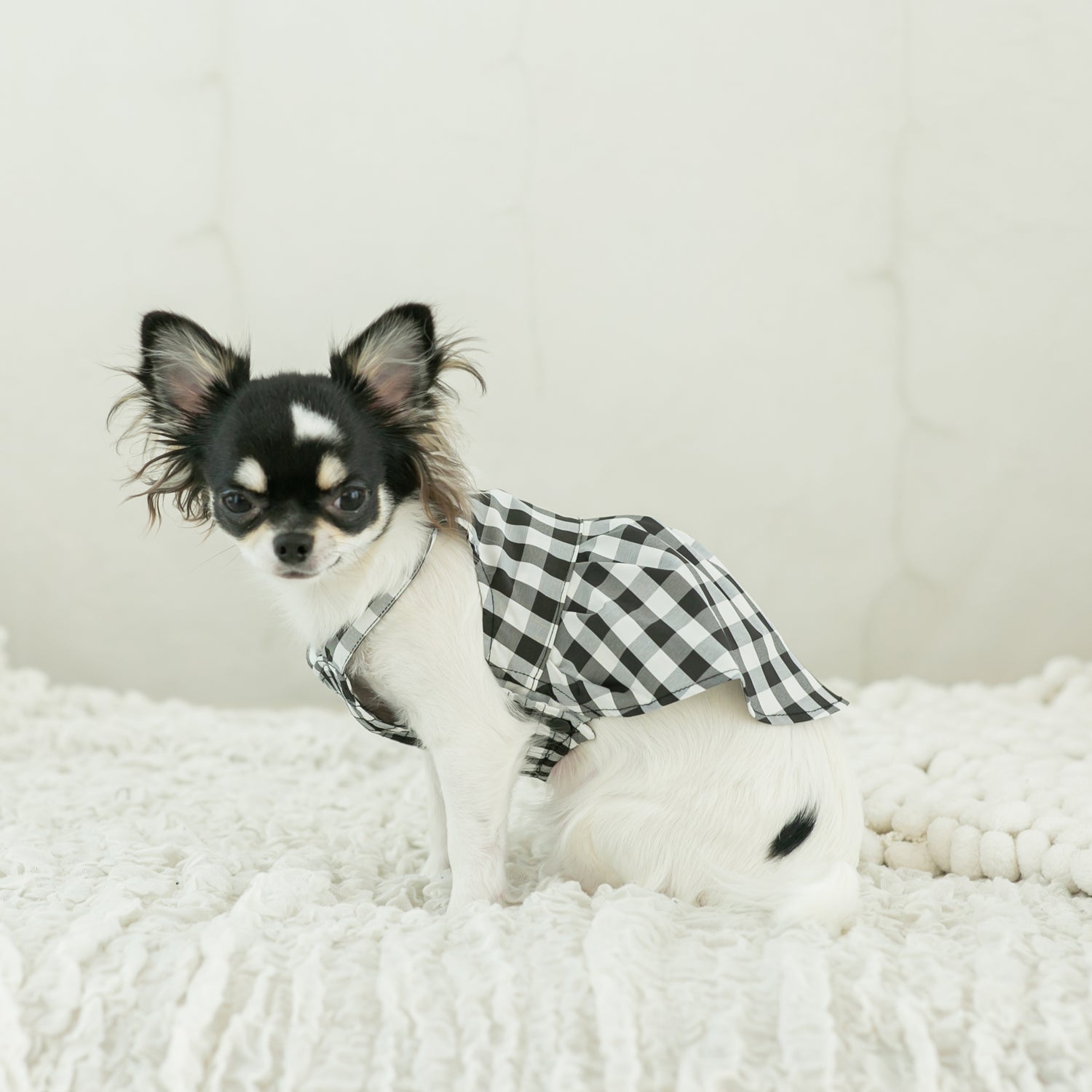 ギンガムチェックワンピース・ロンパース