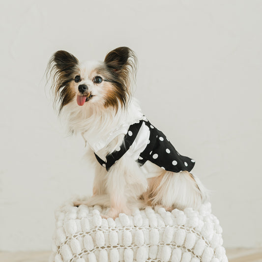 ドットクロススカート